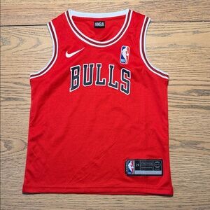 Chicago Bulls Red NBA Jersey by Nike - Size 24